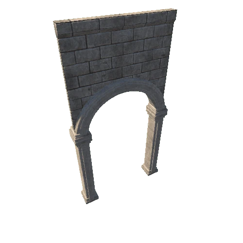 Arched Wall 1B3